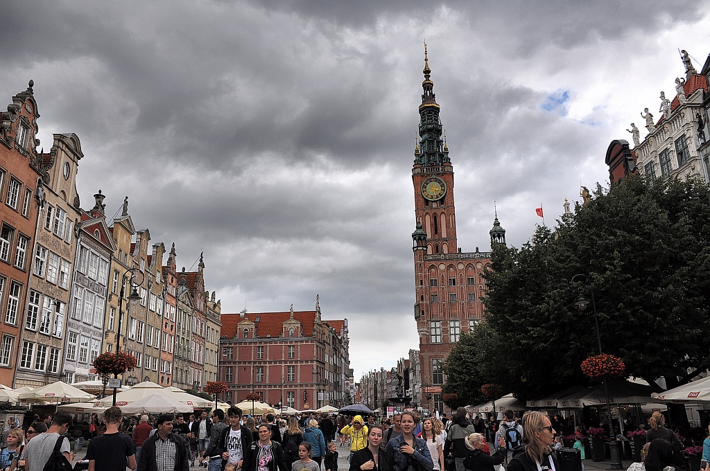 Danzig - die alte Rechtstadt Rechtstadt von Danzig - Prunkstraße (Foto: Martin Dühning)